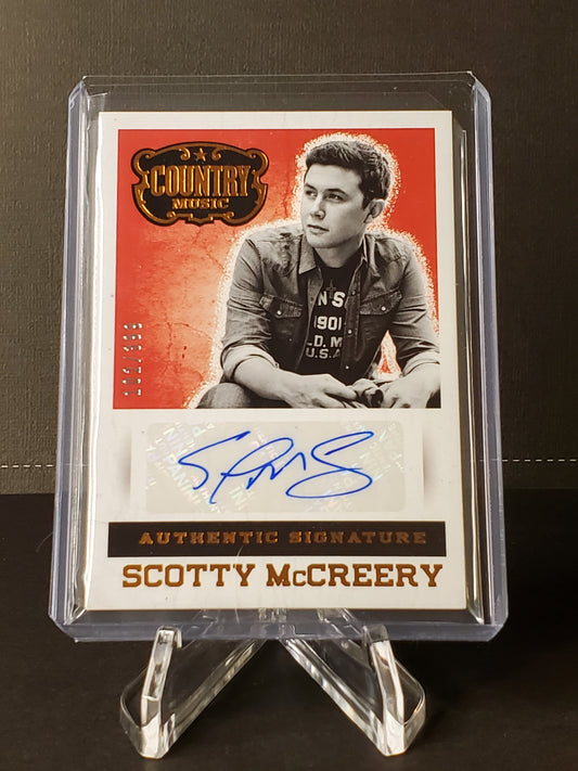 Scotty McCreery 2014 Panini Country Music AUTO #S-SM: /399