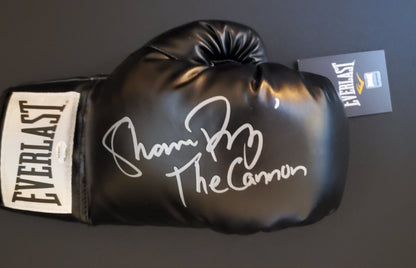 Shannon Briggs Signed Everlast Boxing Glove Inscribed "The Cannon" (COA)