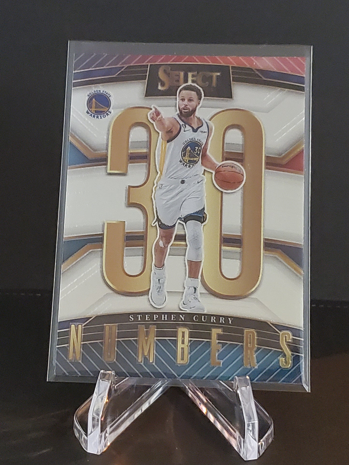 Stephen Curry 2022 Panini Select Numbers #5