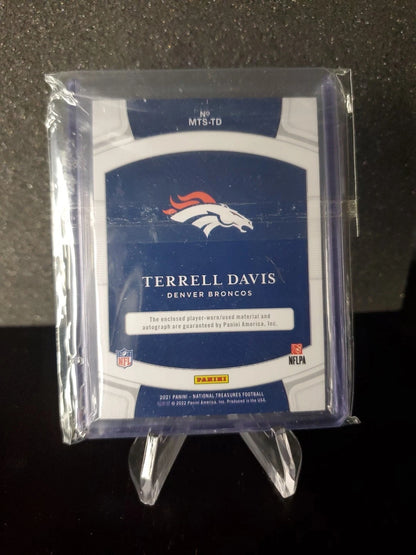 2021 National Treasures - Material Signatures Terrell Davis /49 AUTO MTS-TD