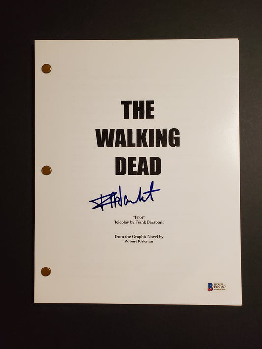 Frank Darabont Signed "The Walking Dead" Script (Beckett)