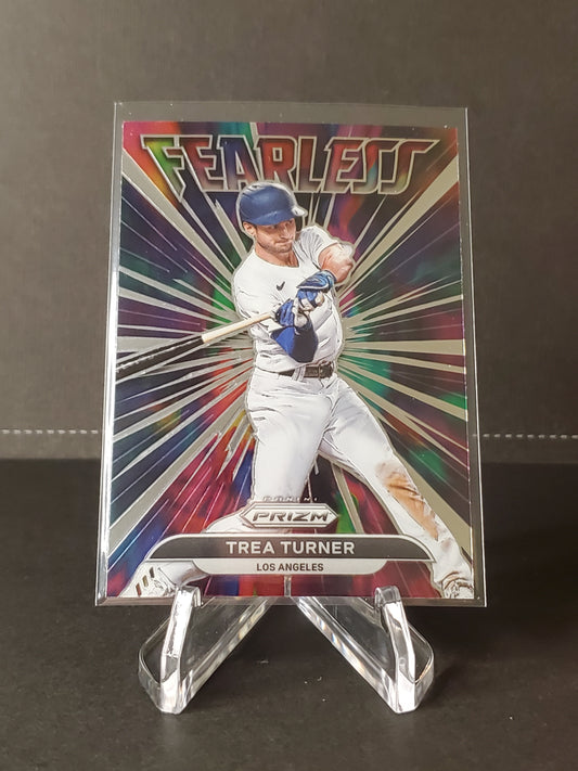 Trea Turner 2022 Panini Prizm Baseball Fearless #FL-8