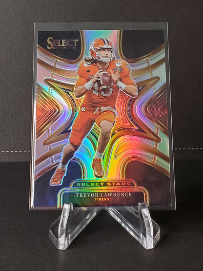 Trevor Lawrence 2023 Panini Select Draft Picks Select Stars #SS-TL