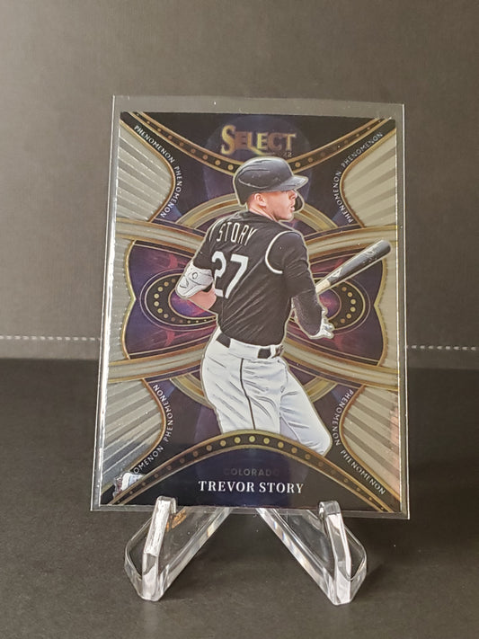 Trevor Story 2022 Panini Select Baseball Phenomenom #P15