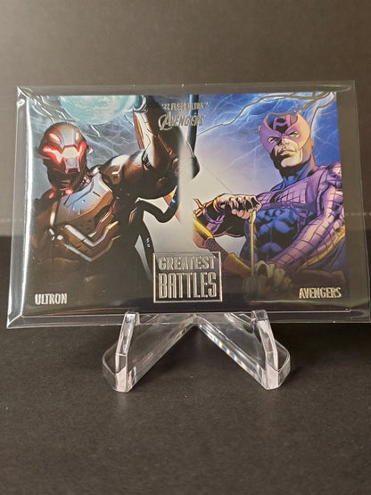 Ultron vs. The Avengers 2022 Fleer Ultra Avengers Greatest Battles #EB-1