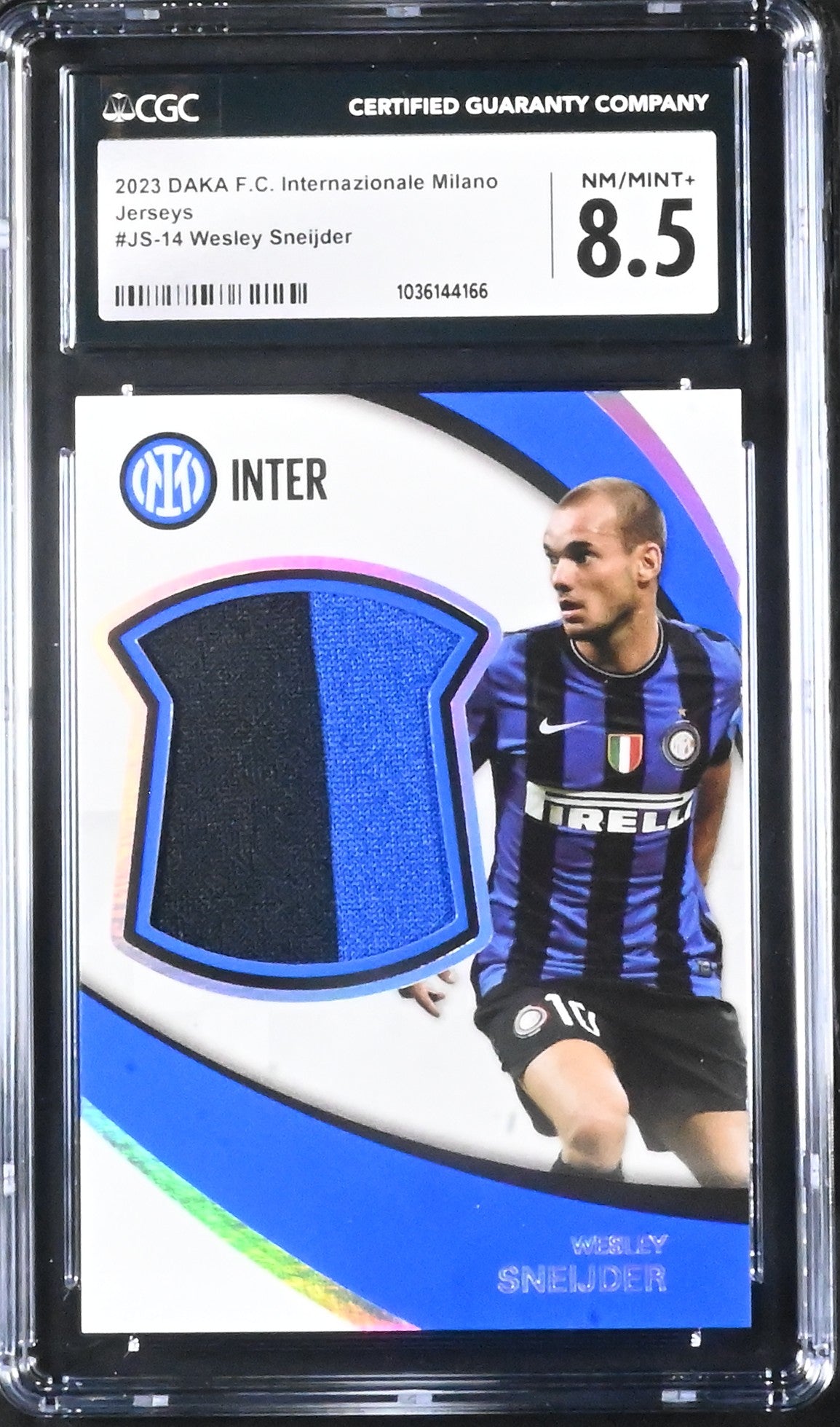 F.C. Internazionale Milano Jerseys JS-14 Wesley Sneijder CGC 8.5
