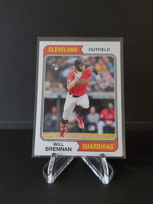 Will Brennan 2023 Topps Heritage RC #321