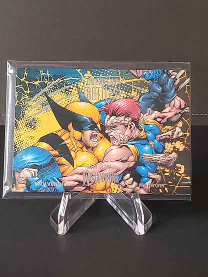 Wolverine vs. Marrow 2023 Fleer Ultra Wolverine Greatest Battles #GB-16