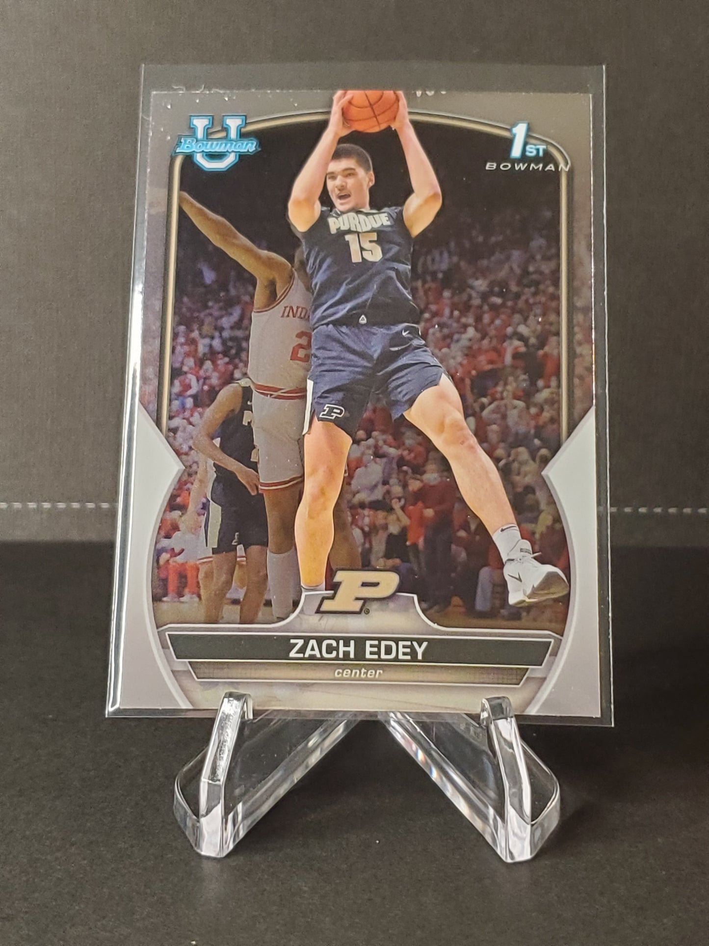 Zach Edey 2023 Topps Bowman University Chrome Basketball 1st Bowman #79