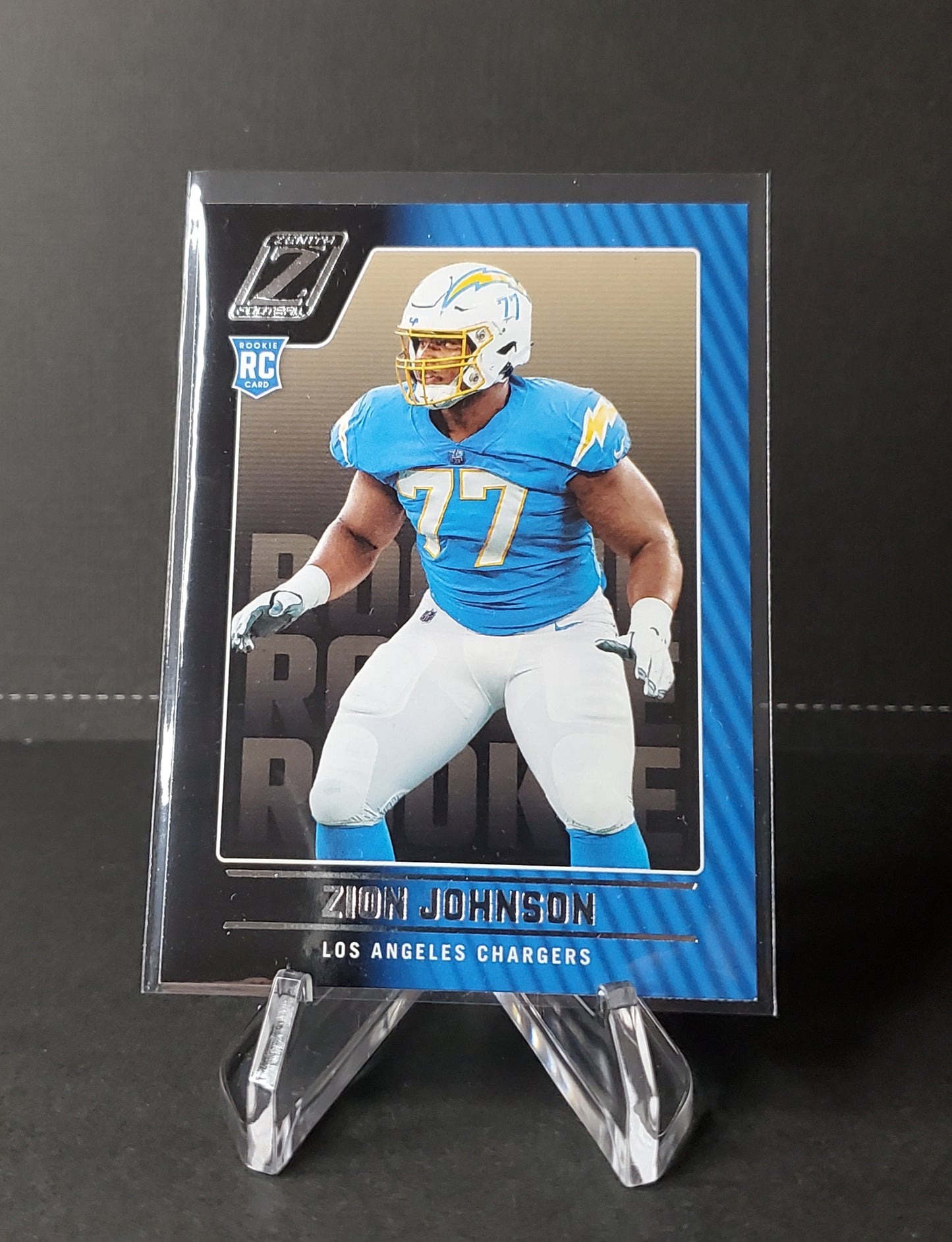 Zion Johnson 2022 Panini Zenith Football RC #175